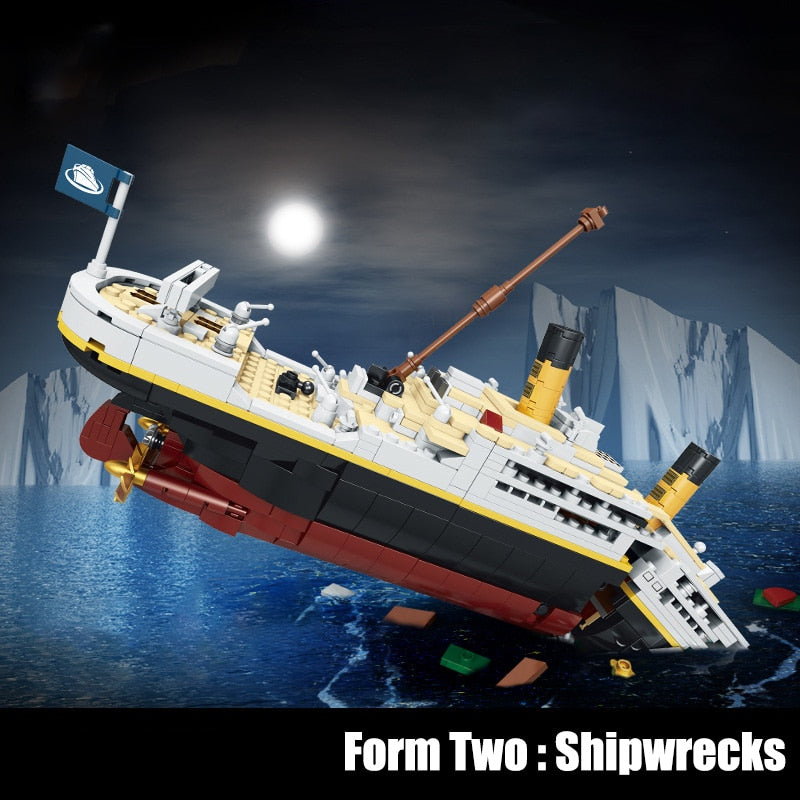 lego titanic sinking movie