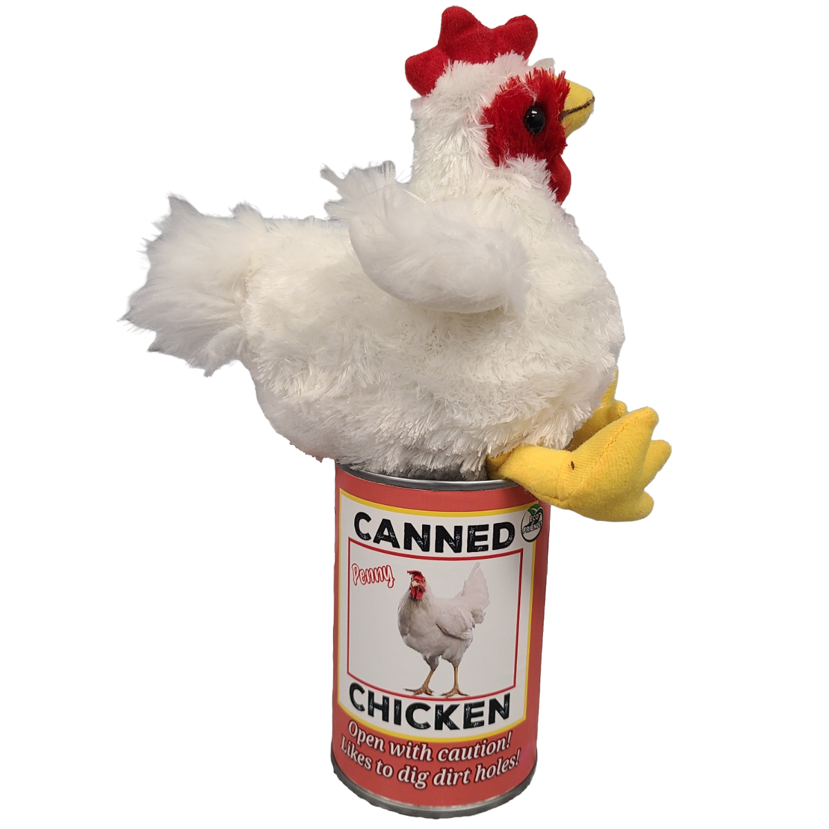 Canned Chicken | Farm Animal Plush w/Jokes | Unique Gift – www ...