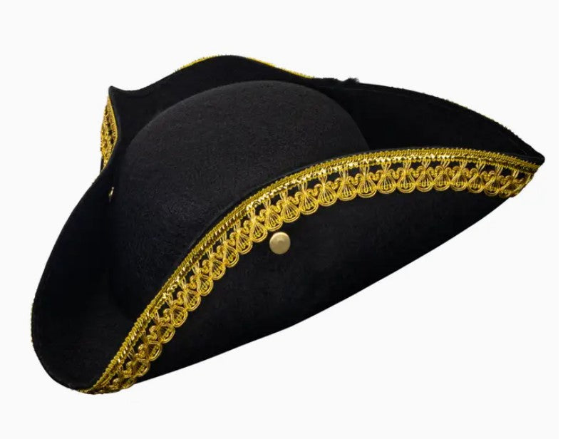 Kids Pretend Pirate Buccaneer Hat 1