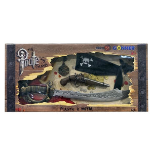 Pirate Dueling Flintlock & Cutlass 4pc Playset