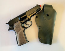 Load image into Gallery viewer, 1911 Style Police 8 Shot Diecast Cap Gun &amp; Holster Set 1
